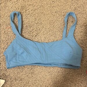 Aerie Blue Bikini Top Swimwear